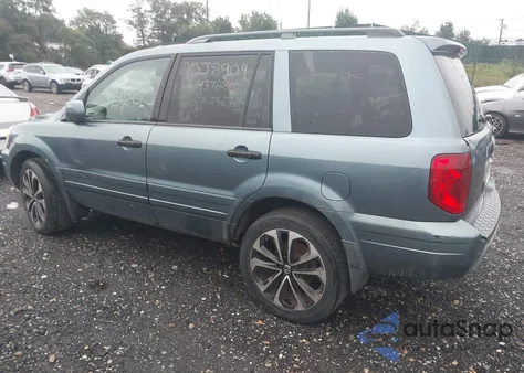 2005 Honda Pilot Ex-L from USA, damaged, VIN 5FNYF18575B042472